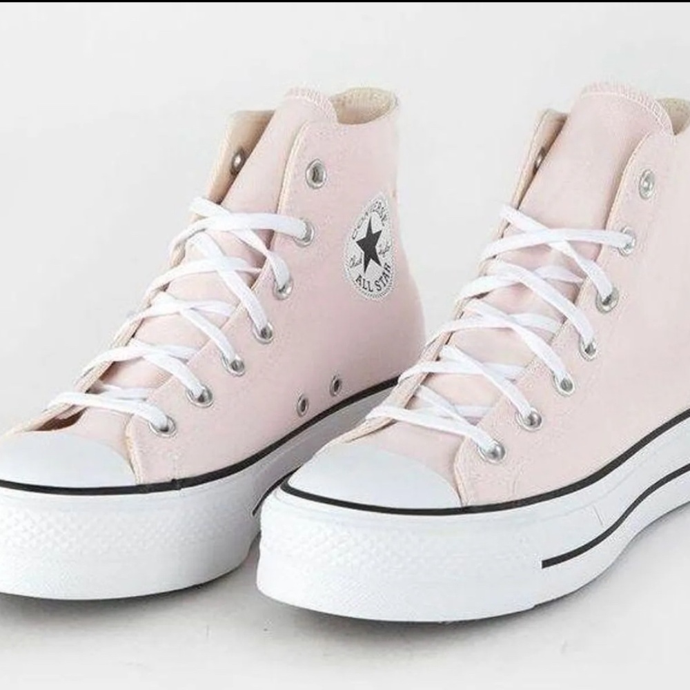 Light Pink Chuck Taylor All Star Lift Platform Canvas  Converse
